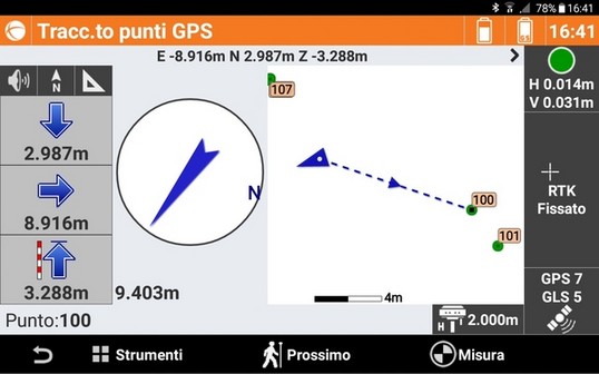 Rilievo con GPS Rilievi planovolumetrici con strumento