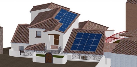 Fotovoltaico in villa a Budoni